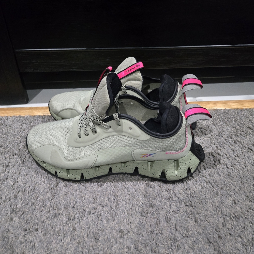 Reebok Zig Dynamica Adventure Women Running Shoes Green